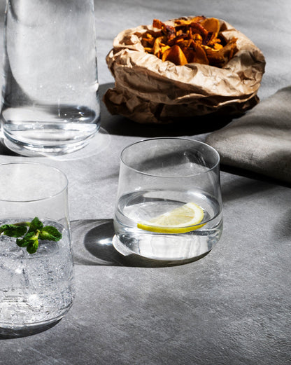 Eugenia: Water tumbler 4 pieces By Naoto Fukasawa | ALESSI