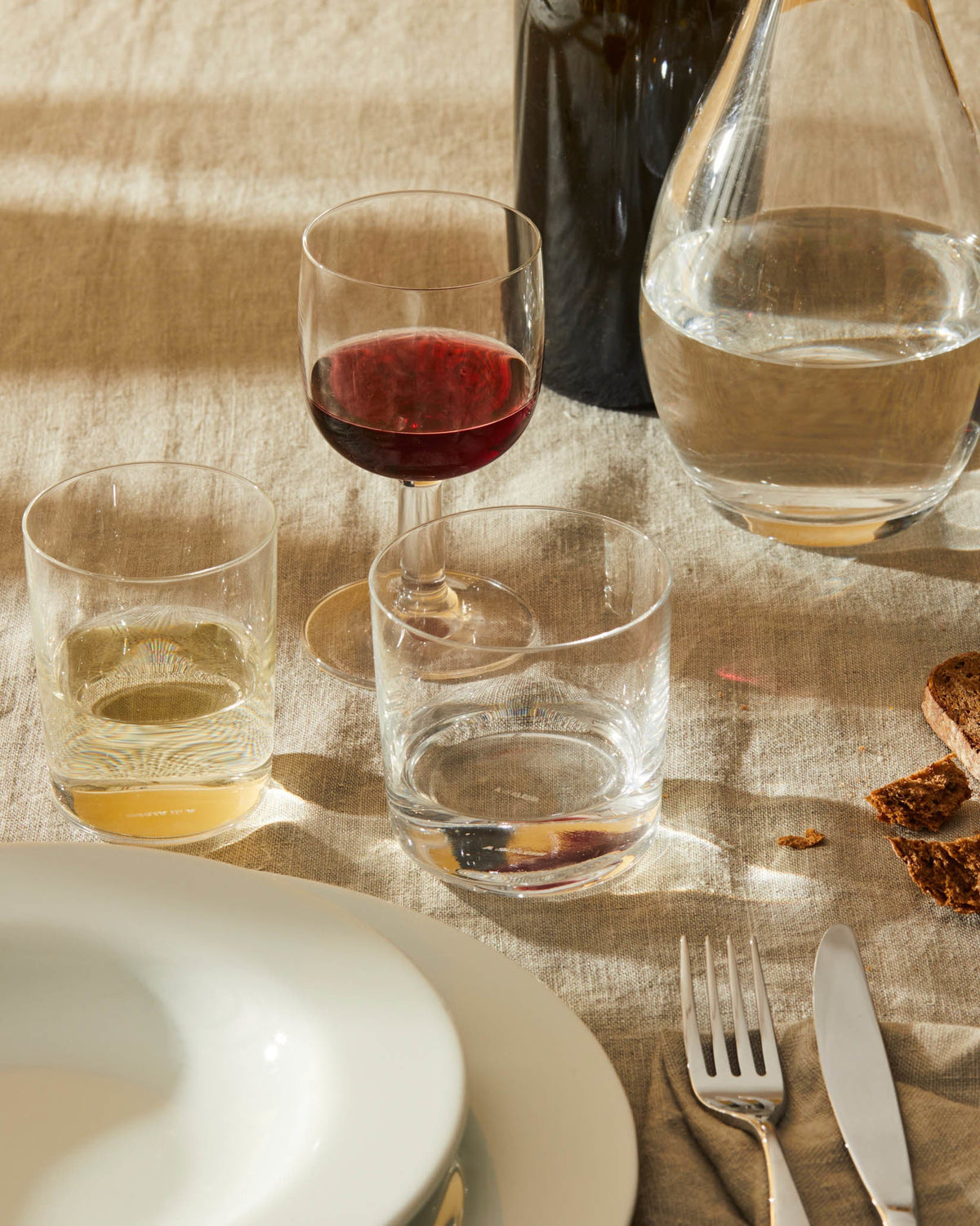 Glass Family: Glass for white wine 4 pieces | ALESSI