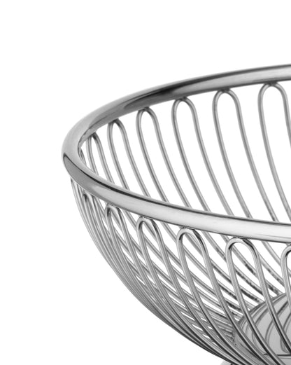 826: Round wire basket by Ufficio Tecnico Alessi | ALESSI