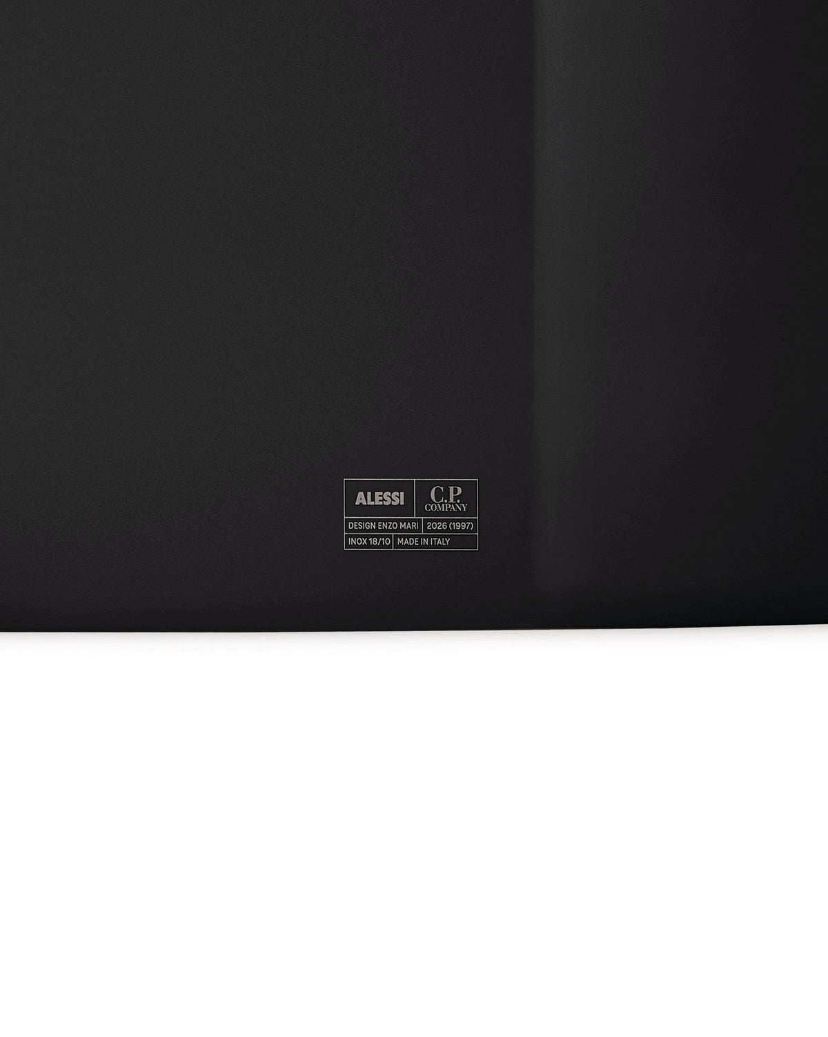 Arran : Rectangular Tray By Enzo Mari  - C.P. Company | ALESSI