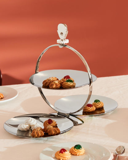 Fatman: Folding cake stand by Marcel Wanders | ALESSI