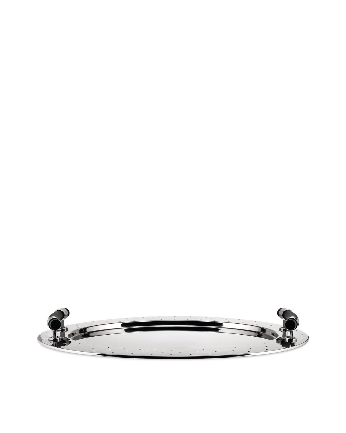 MG09: Oval tray with handles By Michael Graves | ALESSI
