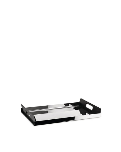 Vassily: Rectangular tray with handles | ALESSI