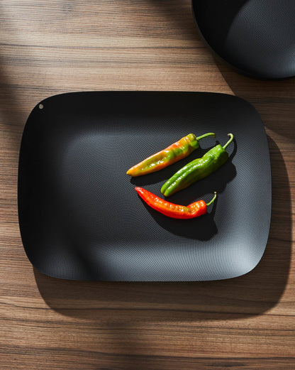 Moiré: Rectangular tray by Marcel Wanders | ALESSI