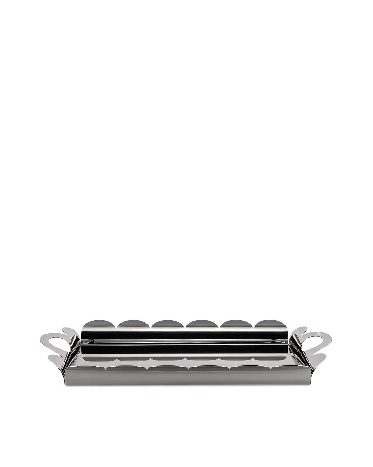 Recinto: Rectangular tray with handles | ALESSI