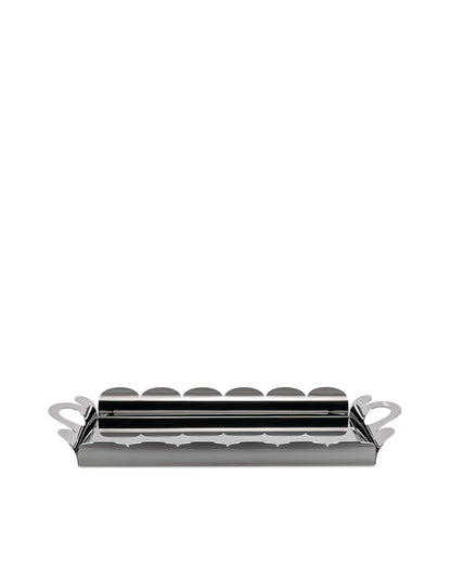 Recinto: Rectangular tray with handles | ALESSI