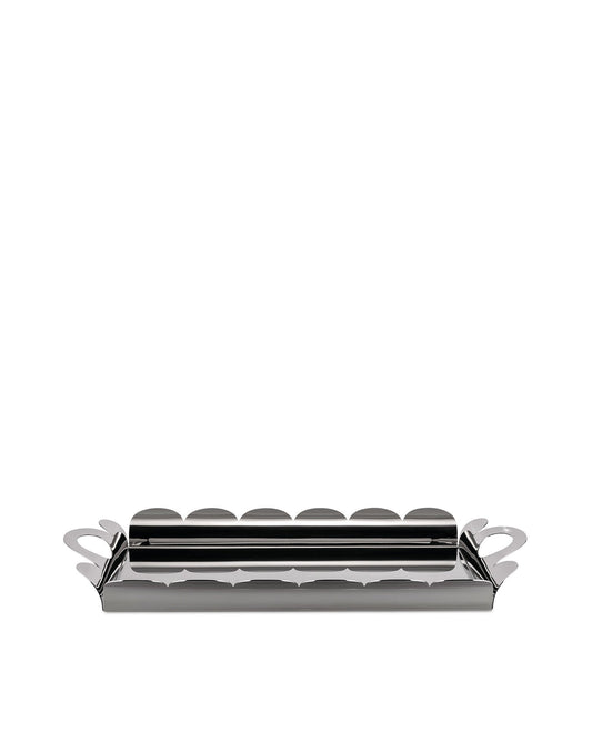Recinto: Rectangular tray with handles | ALESSI