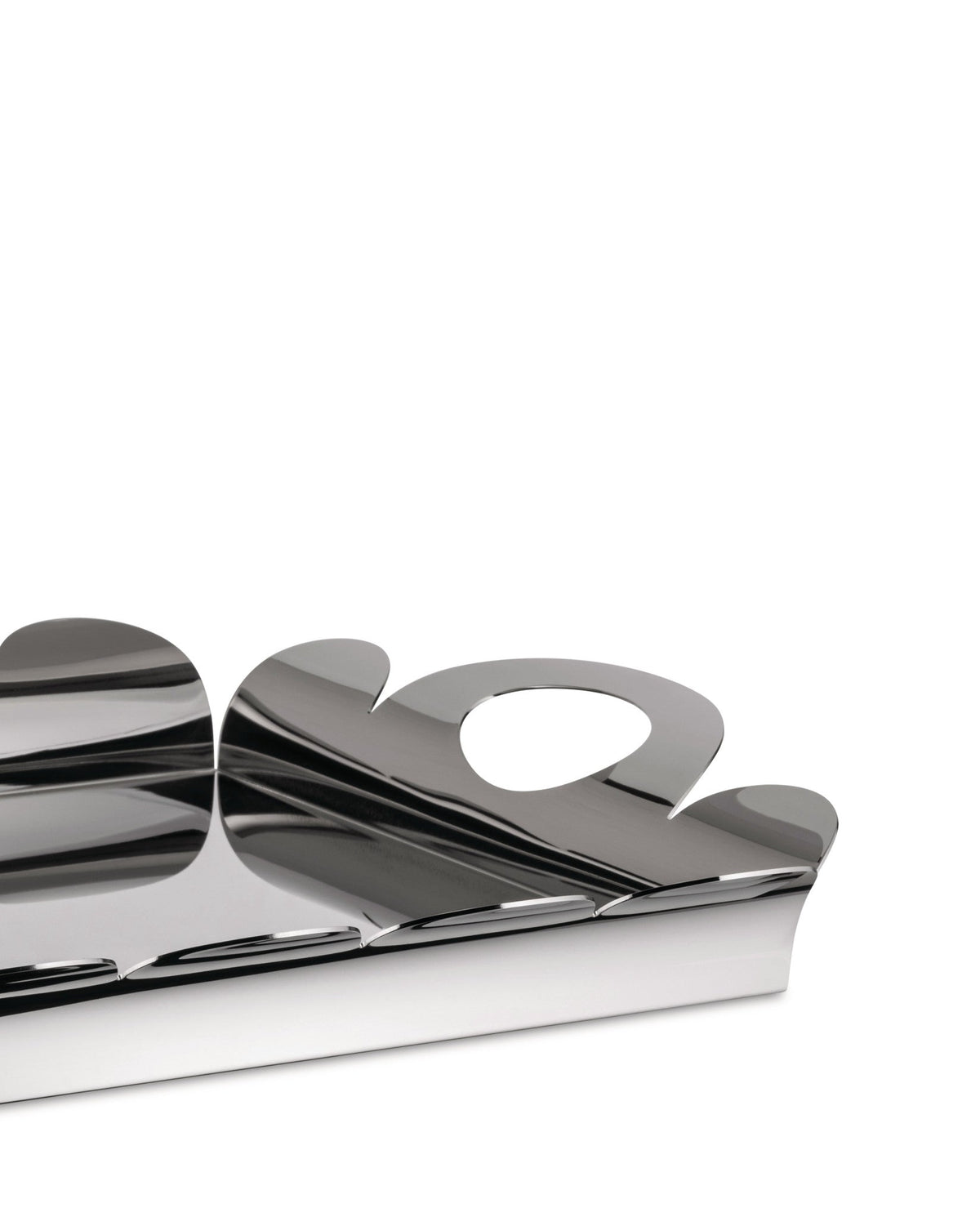 Recinto: Rectangular tray with handles by Alessandro Mendini | ALESSI