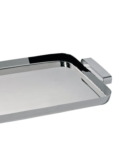Tau: Rectangular tray with handles by Kristiina Lassus | ALESSI