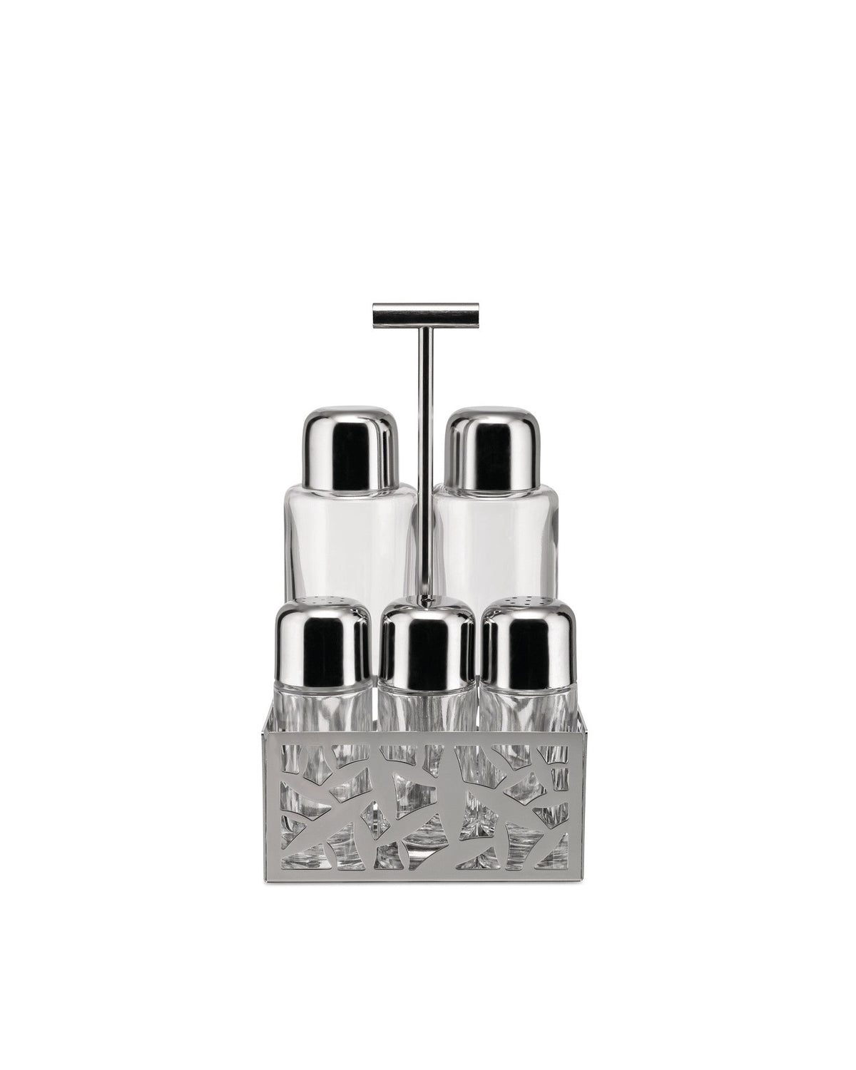 CACTUS! - Condiment set: oil, vinegar, salt & pepper | ALESSI