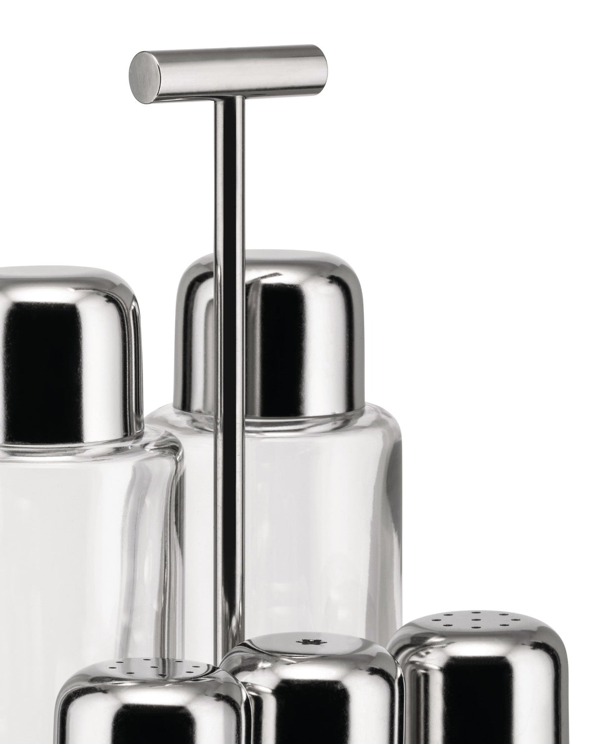CACTUS! - Condiment set: oil, vinegar, salt & pepper | ALESSI