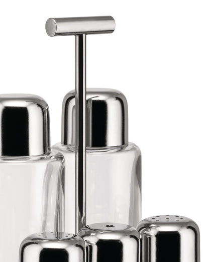 CACTUS! - Condiment set: oil, vinegar, salt & pepper | ALESSI
