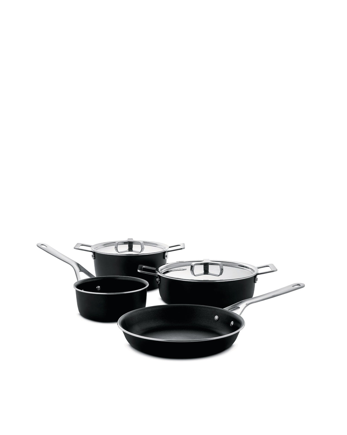 Pots&Pans Pots And Pans Set 6 Pieces By Jasper Morrison | ALESSI