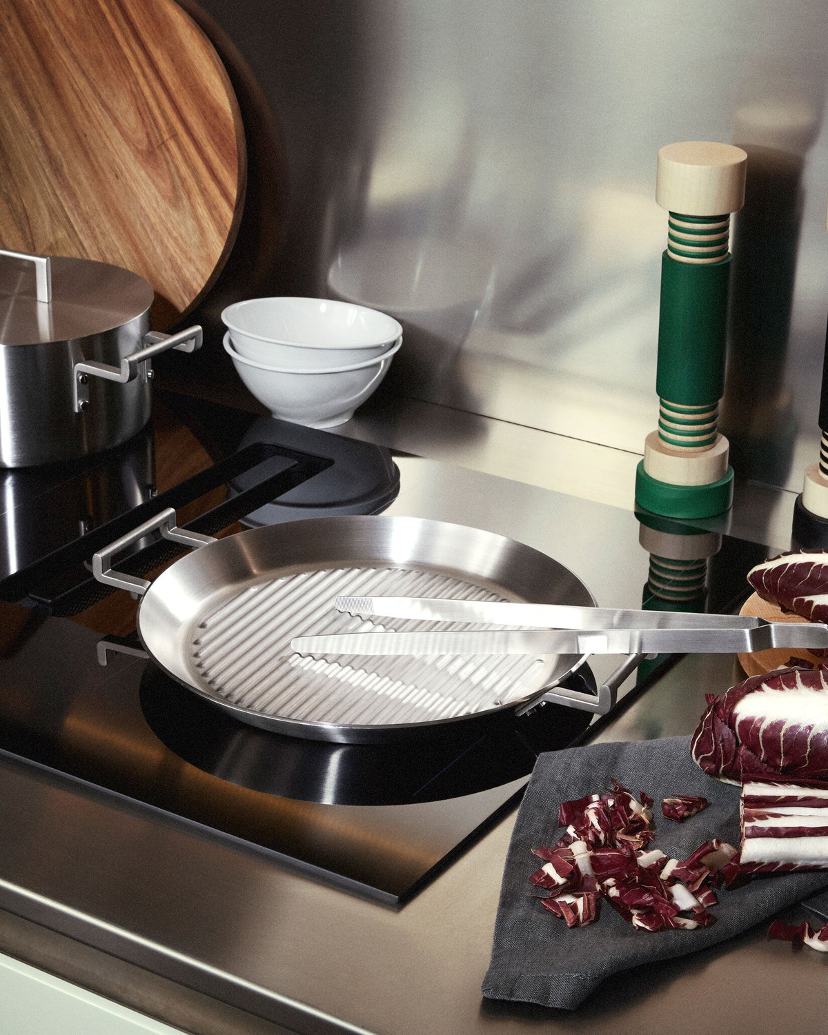 Convivio: Grill pan by David Chipperfield and Pietro Leemann | ALESSI