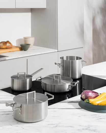 Convivio Lid In Stainless Steel | ALESSI