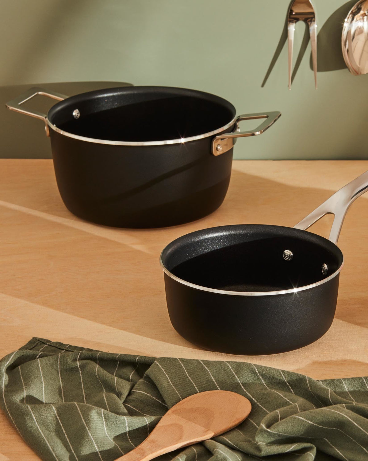 Pots&Pans Saucepan In Aluminium With Non-stick Interior | ALESSI
