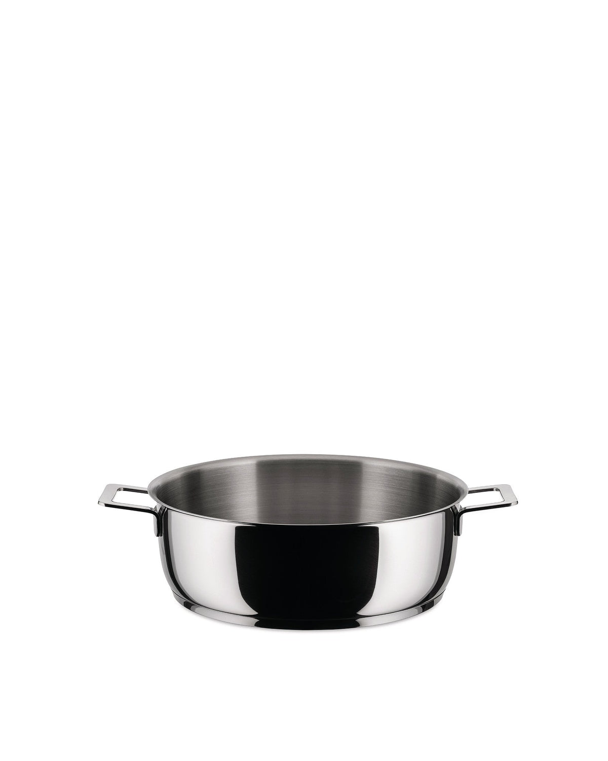 Pots&Pans Low Casserole With Two Handles | ALESSI