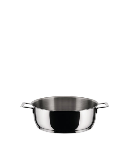 Pots&Pans Low Casserole With Two Handles | ALESSI