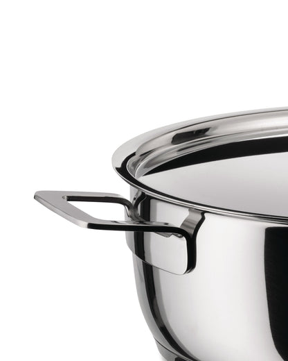 Pots&Pans Low Casserole With Two Handles | ALESSI