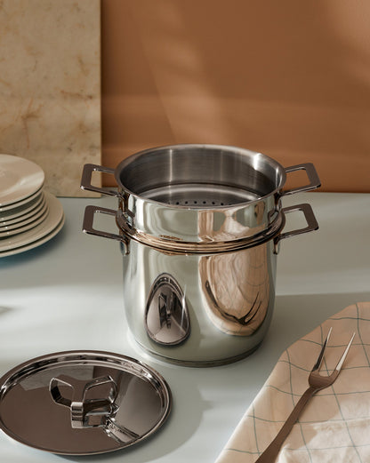 Pots&Pans Pasta-set Stainless Steel | ALESSI
