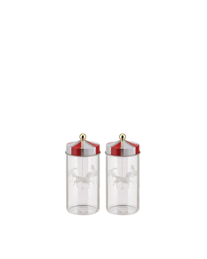 Circus Set Of 2 Spice Jars | ALESSI