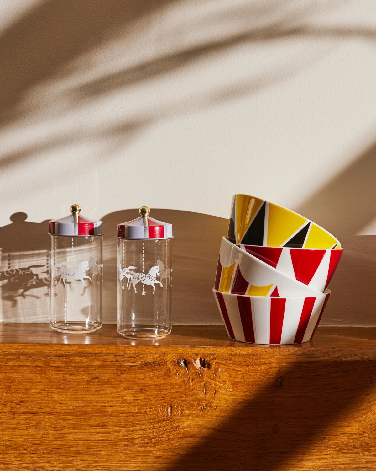 Circus Set Of 2 Spice Jars | ALESSI