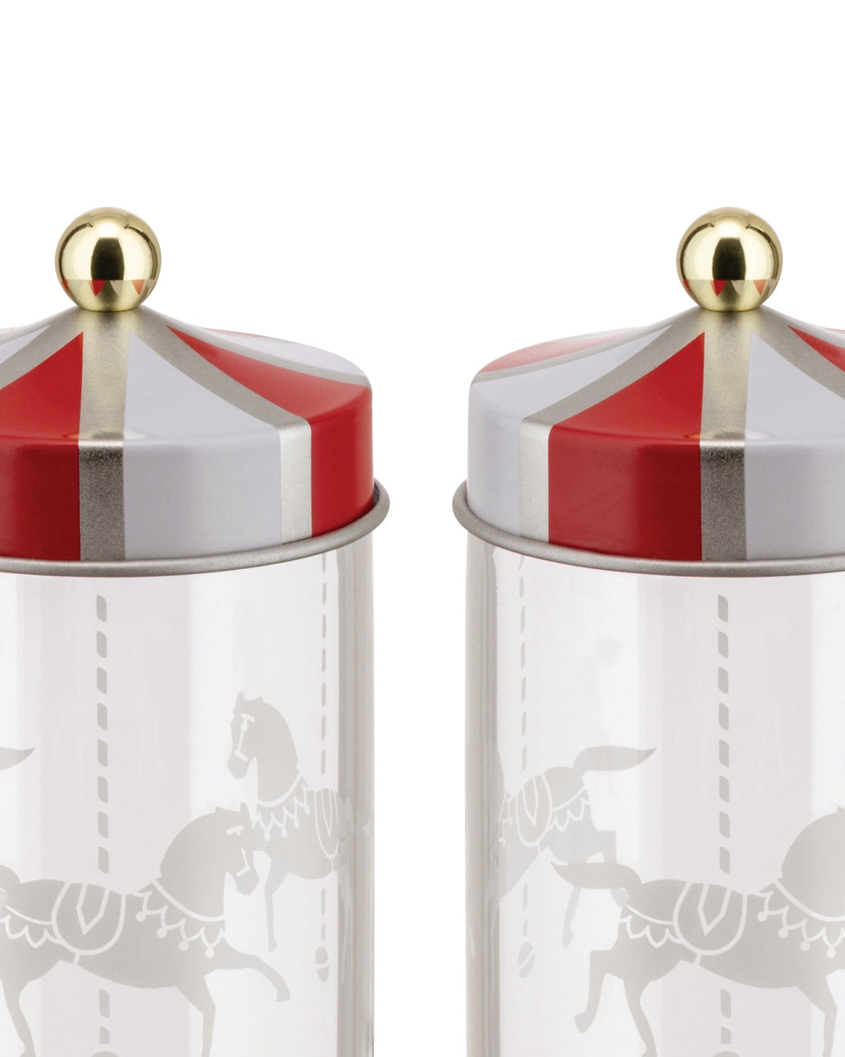Circus Set Of 2 Spice Jars | ALESSI