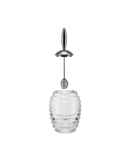 Honey pot: Honey jar with dipper By Theo Williams & CSA | ALESSI