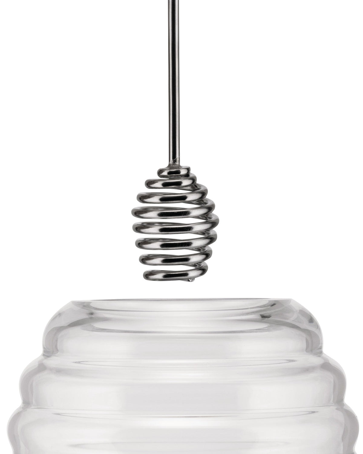 Honey pot: Honey jar with dipper By Theo Williams & CSA | ALESSI