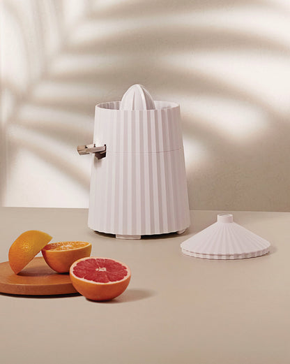 Plissé Electric Citrus-Squeezer - European Plug - By Michele De Lucchi | ALESSI