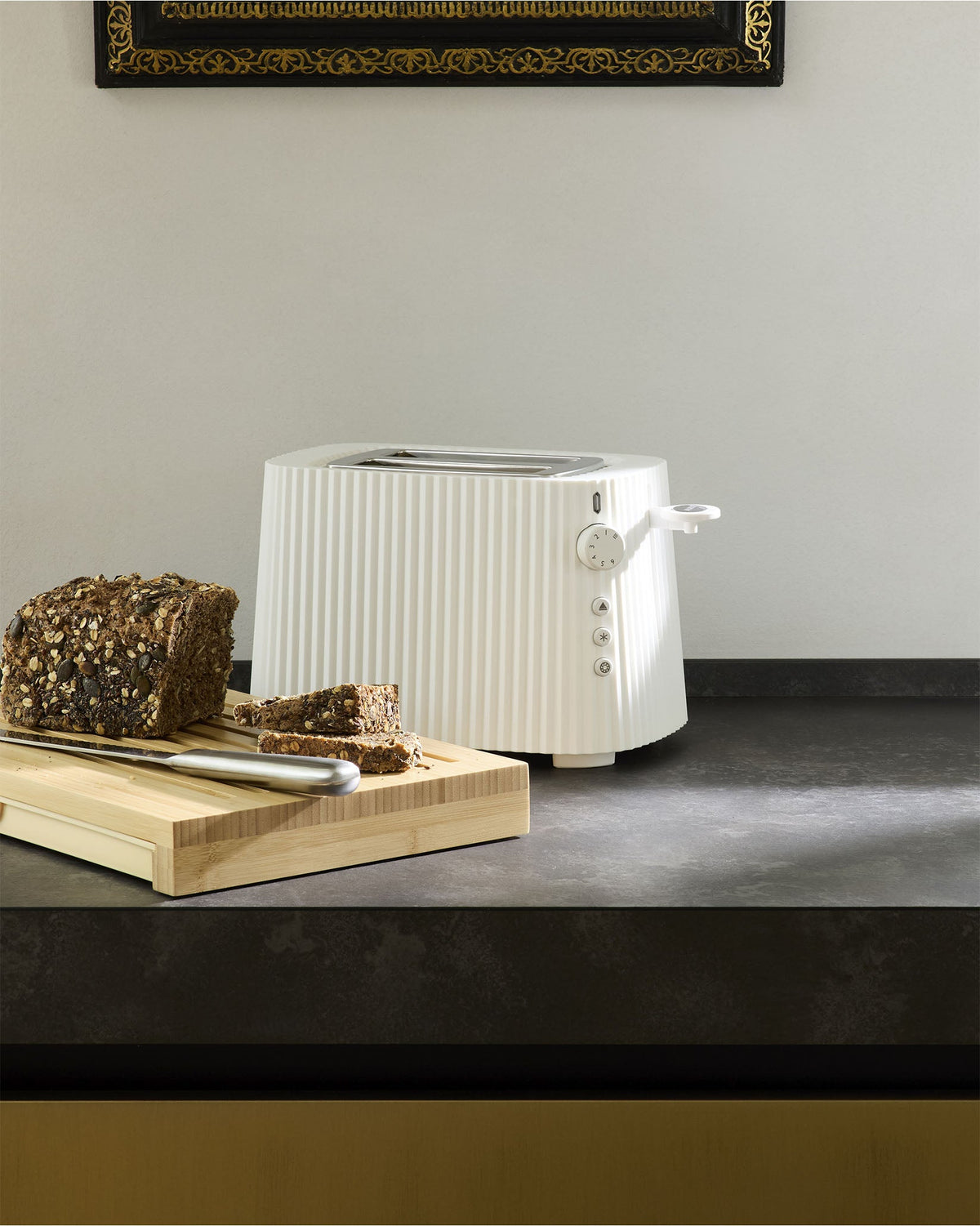 Plissé Toaster - European Plug By Michele De Lucchi | ALESSI
