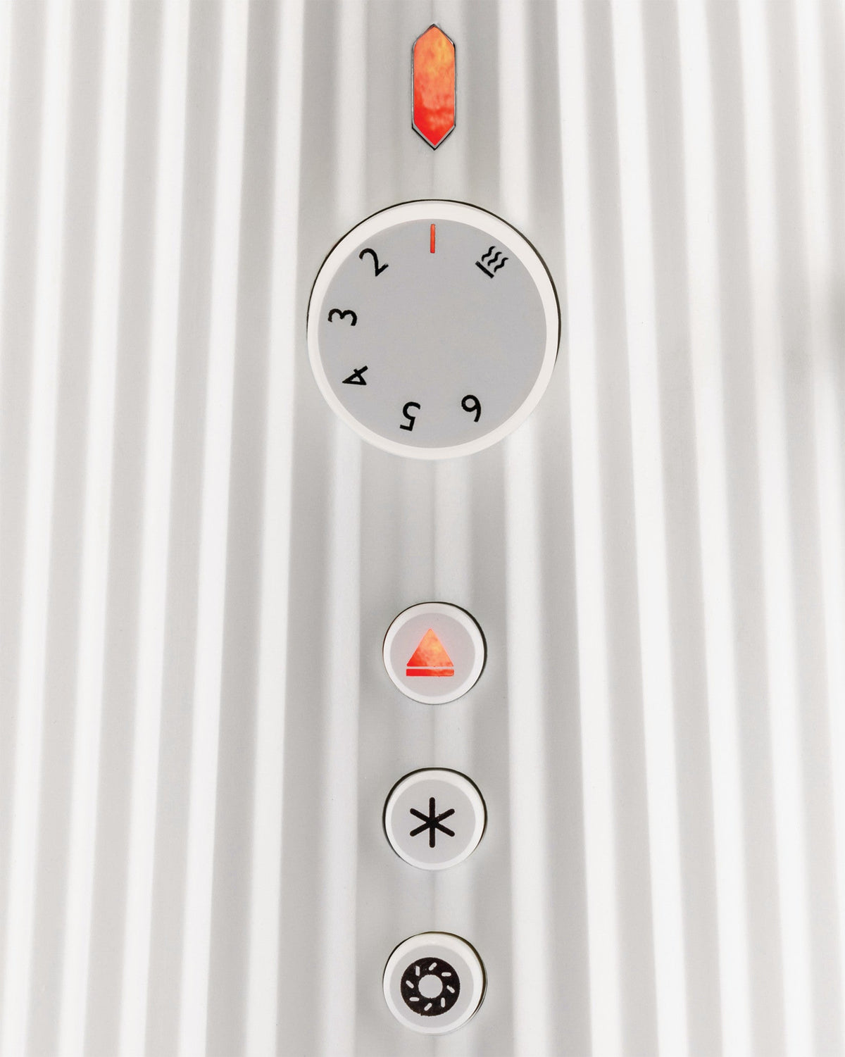 Plissé Toaster - European Plug By Michele De Lucchi | ALESSI