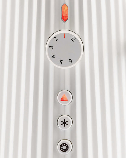 Plissé Toaster - European Plug By Michele De Lucchi | ALESSI