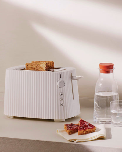Plissé Toaster - European Plug By Michele De Lucchi | ALESSI