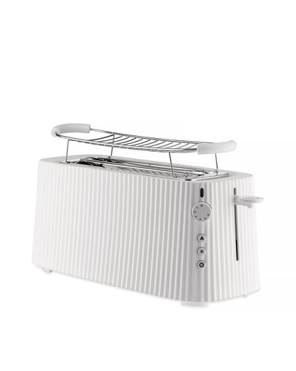 Plissé Long Double Compartment Toaster - European Plug | ALESSI