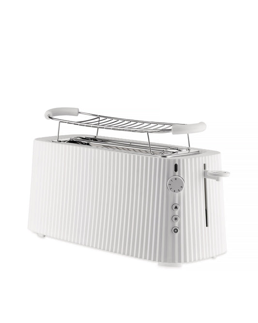Plissé Long Double Compartment Toaster - European Plug | ALESSI