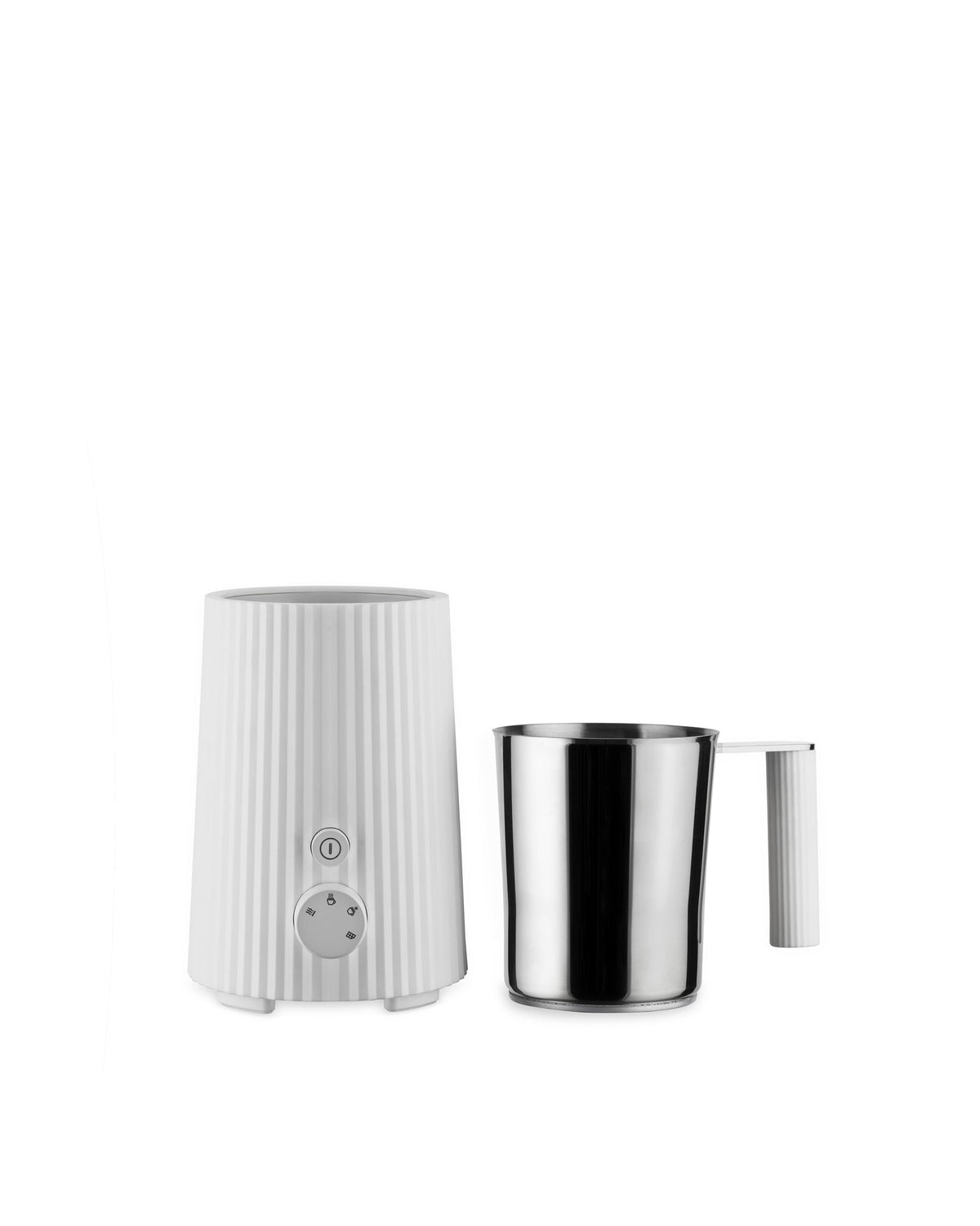 Plissé Multi-Function Milk Frother - European Plug | ALESSI
