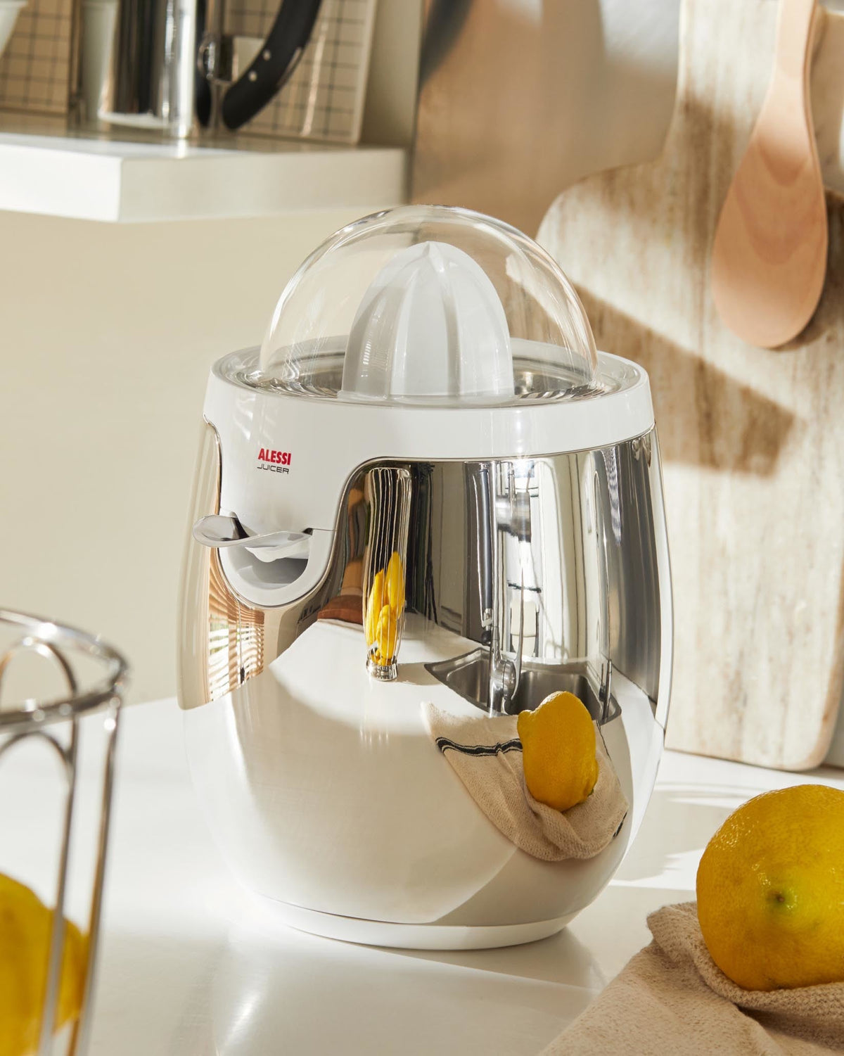 SG63 Electric Citrus Juicer - European Plug By Stefano Giovannoni | ALESSI