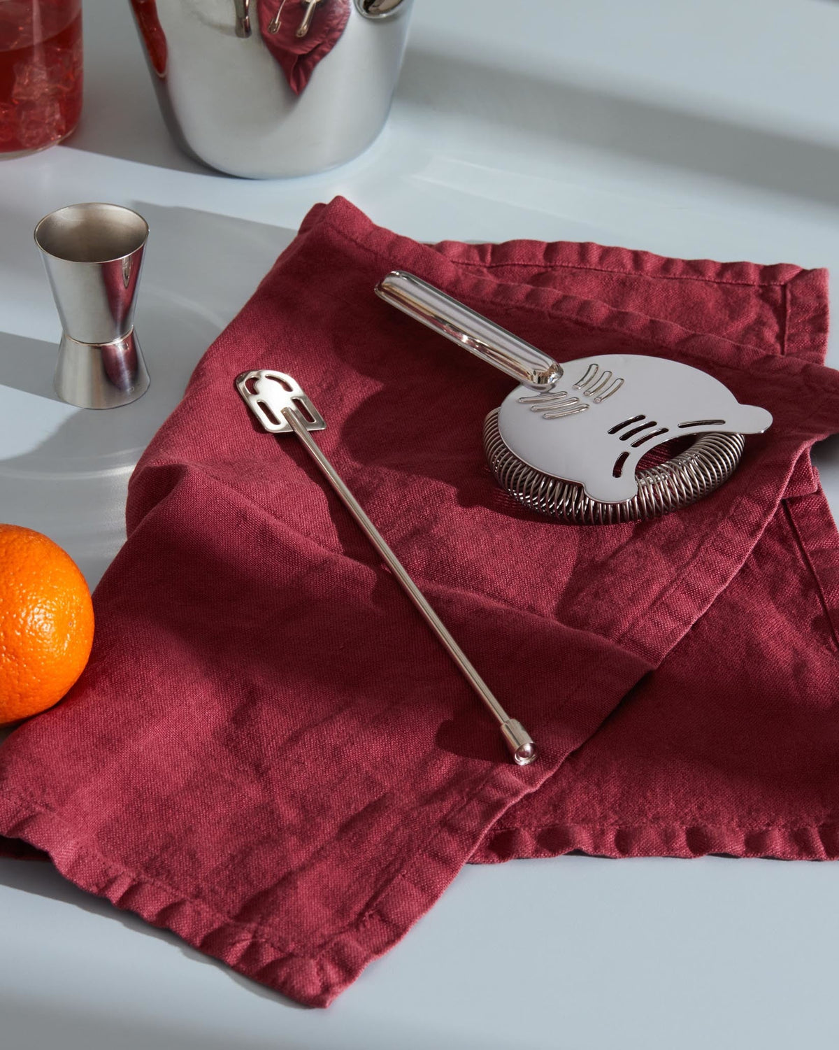 5053: Bar strainer by Ettore Sottsass | ALESSI