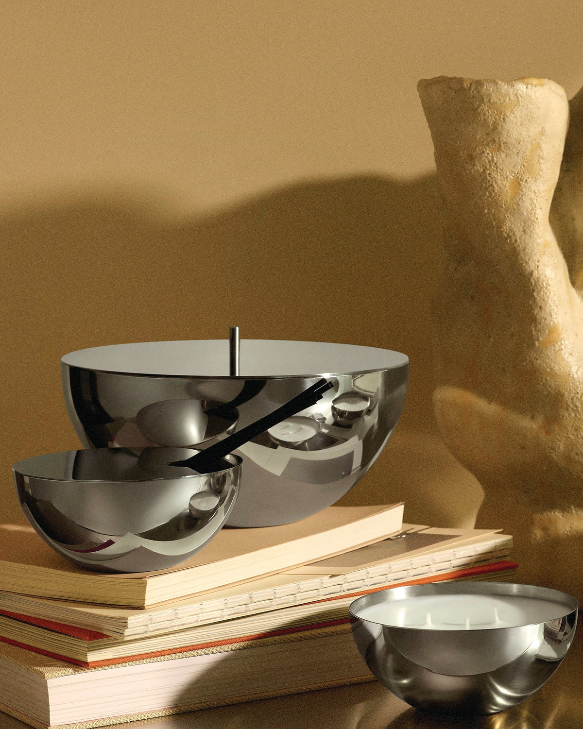 Rocc: Container with lid by Michael Anastassiades - Large | ALESSI