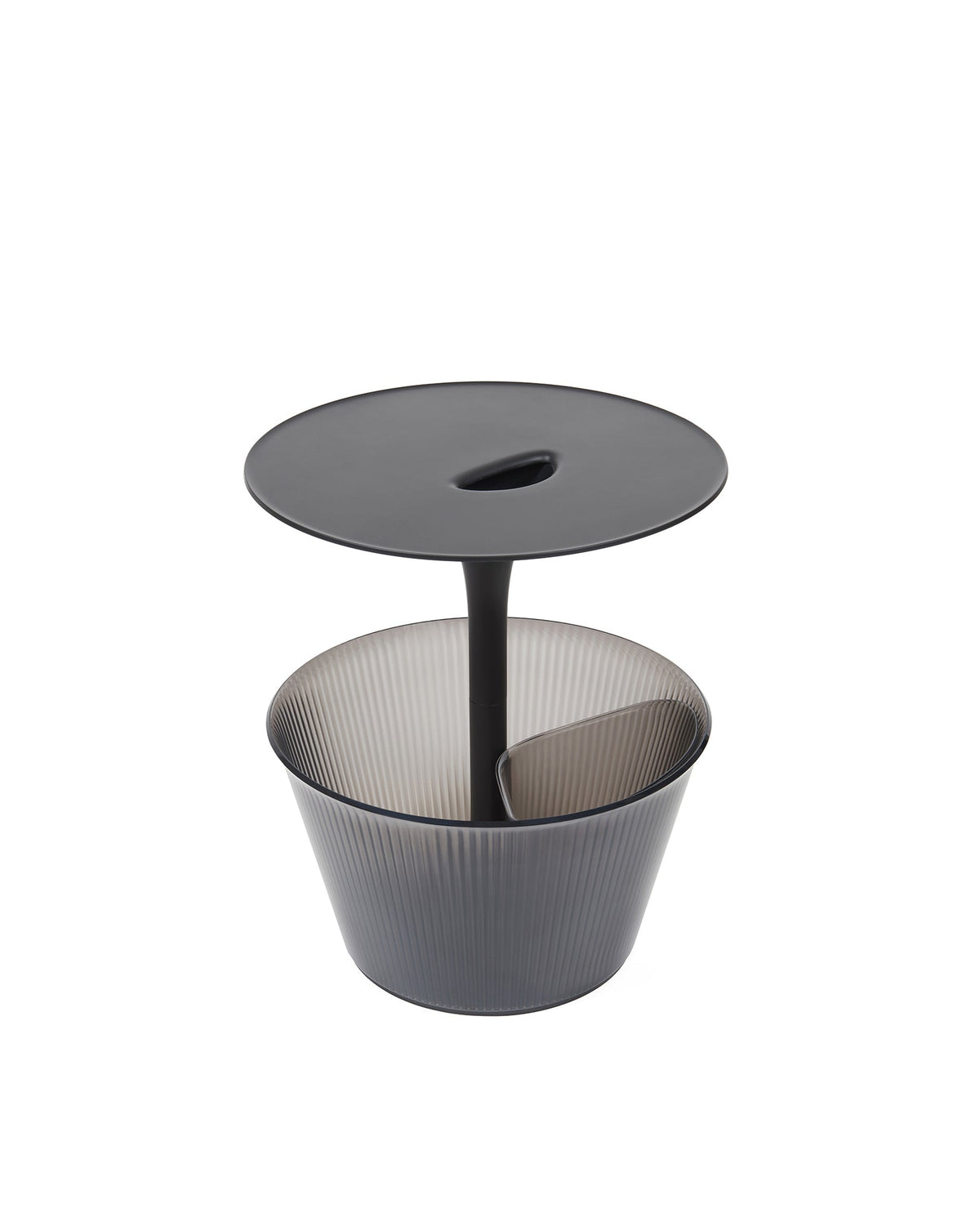 Pick-Up: Multi-purpose side table with container for bottles | ALESSI