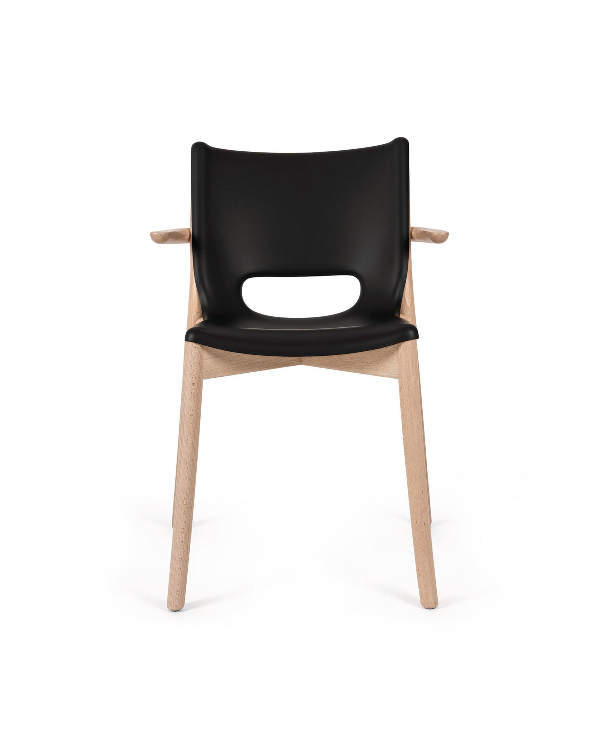 Poêle Collection: Monoshell chair with armrests | ALESSI