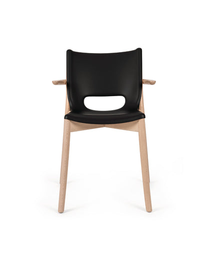 Poêle Collection: Monoshell chair with armrests | ALESSI