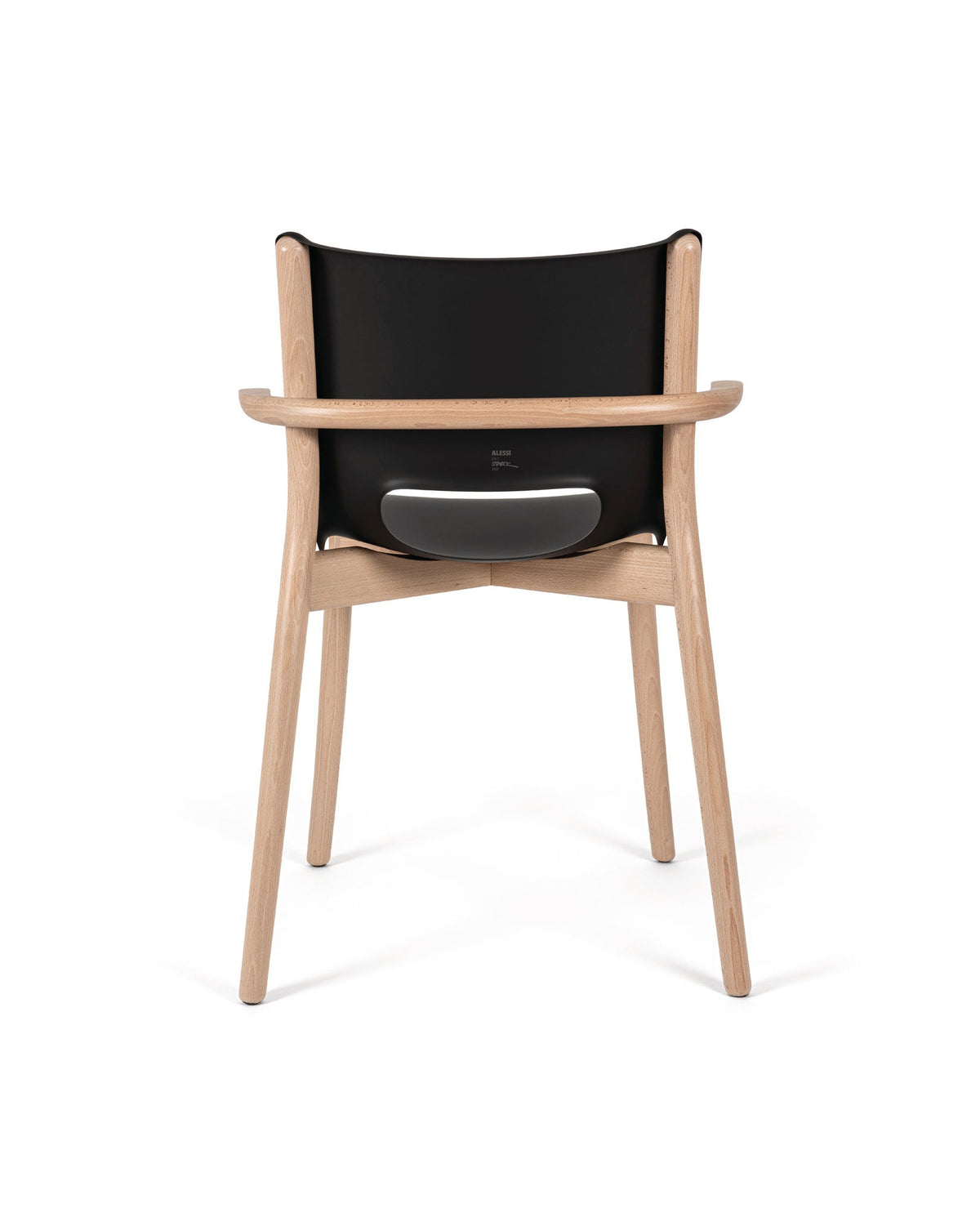 Poêle Collection: Monoshell chair with armrests | ALESSI
