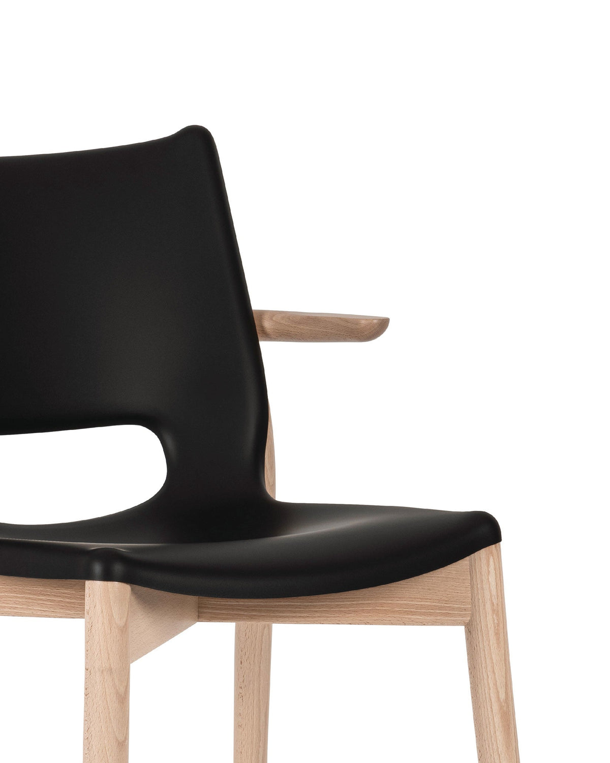 Poêle Collection: Monoshell chair with armrests | ALESSI