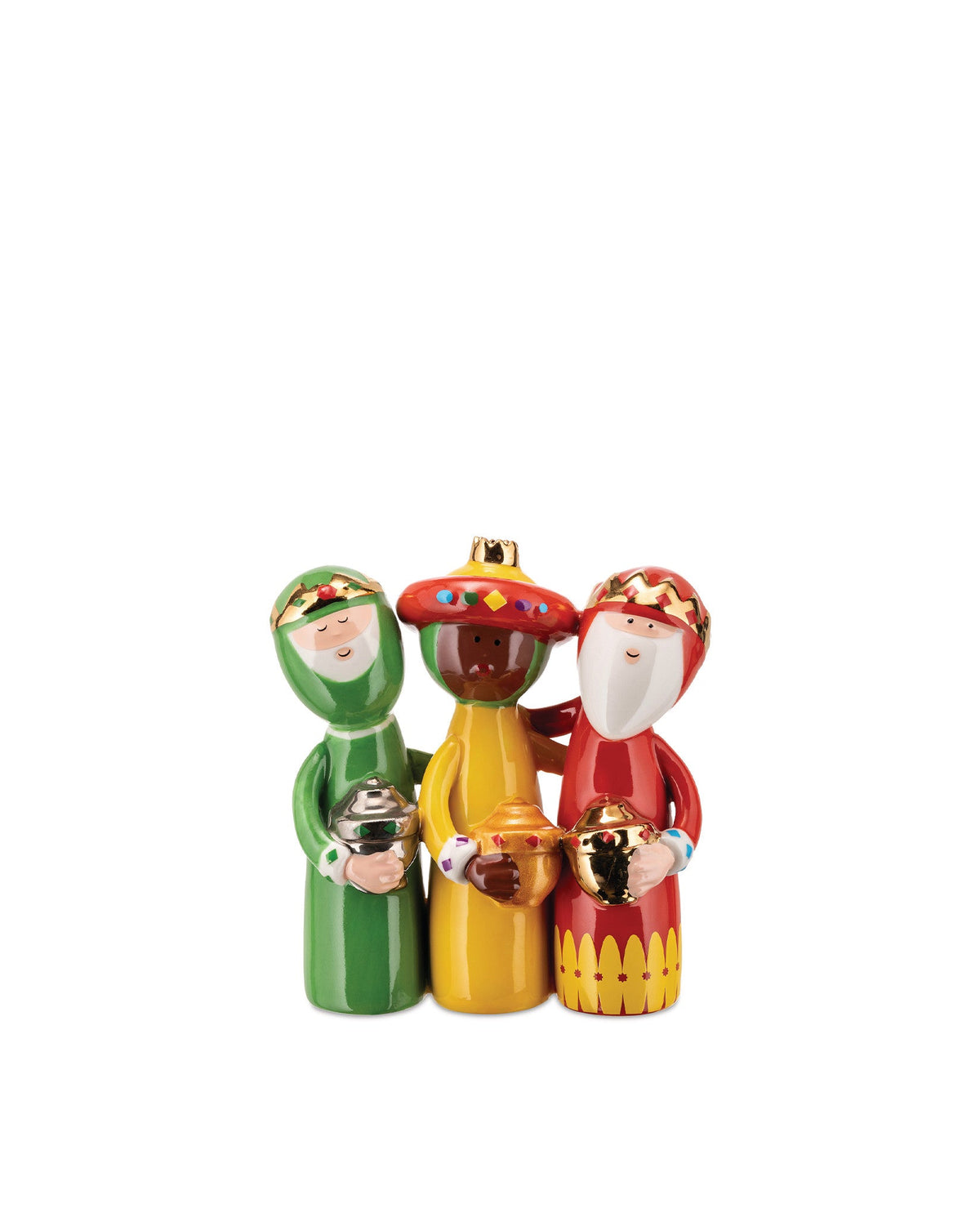 Uno, Due, Tre Re Magi Christmas Figurine in Porcelain | ALESSI