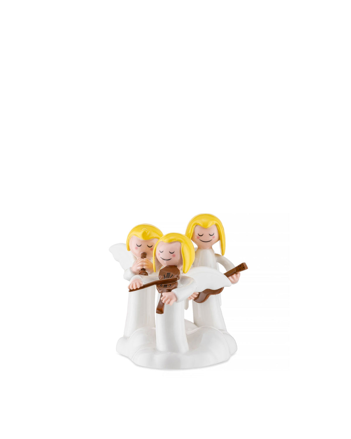 Do, Re, Mi Christmas Figurine in Porcelain Hand decorated | ALESSI