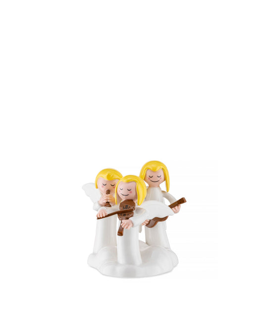 Do, Re, Mi Christmas Figurine in Porcelain Hand decorated | ALESSI
