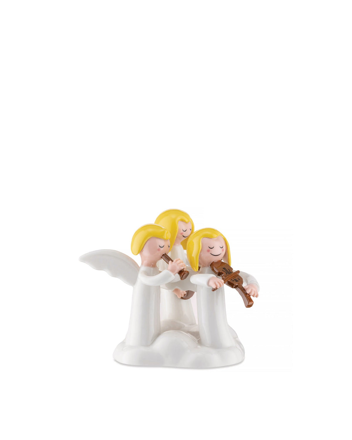 Do, Re, Mi Christmas Figurine in Porcelain Hand decorated | ALESSI