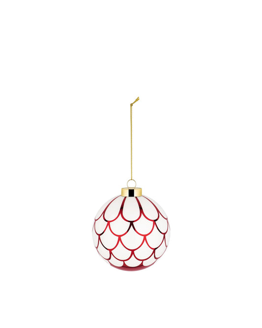 Delight: Christmas bauble 2025 edition in glass | ALESSI
